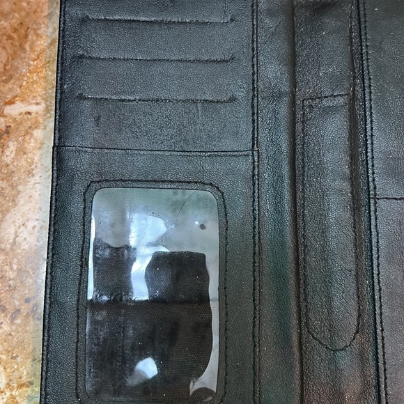 Bueno monogram wallet . Looks like vintage to me . Gray and black - Picture 10 of 12